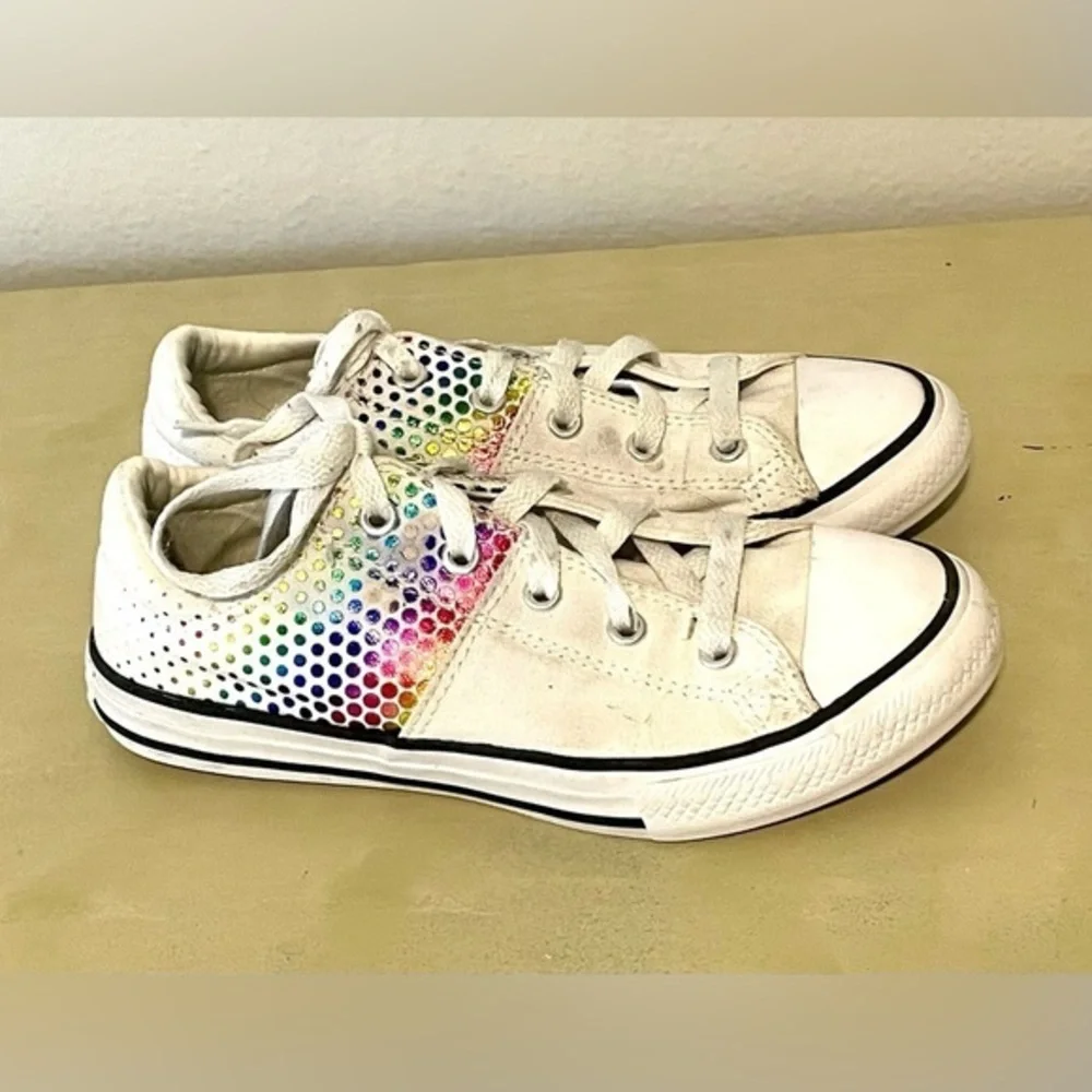 Converse Pride Rainbow Dot Madison‎ Shoes Sneaker Kids Size 3